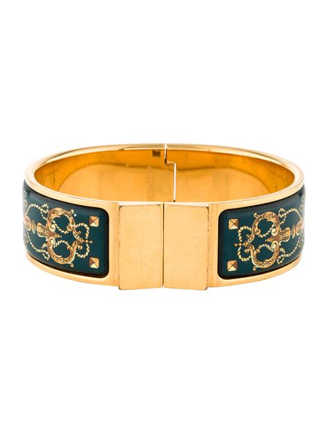 hermes vintage enamel bracelets|hermes bracelet euro price.